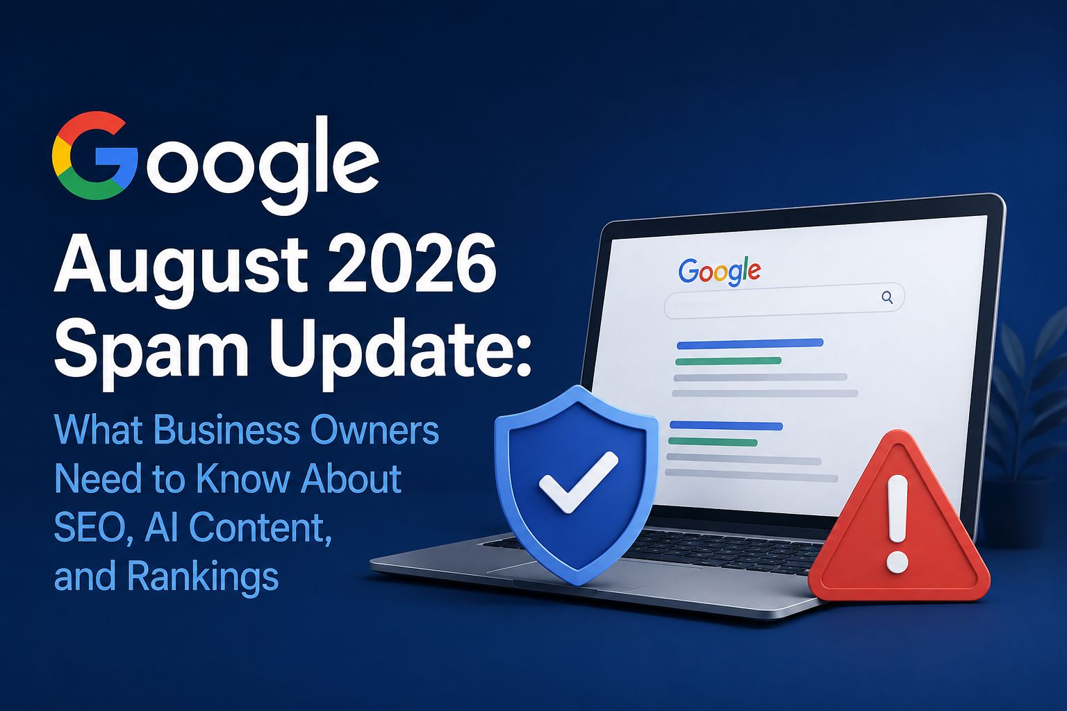 Google August 2026 Spam Update: What Business Owners Need to Know About SEO, AI Content, and Rankings