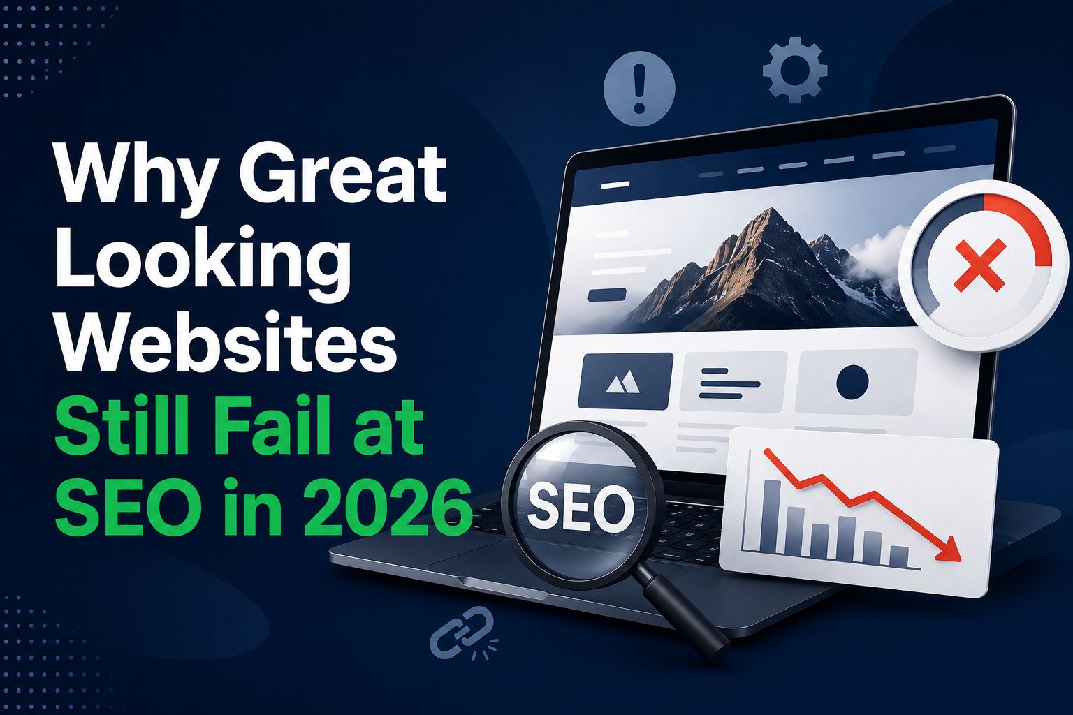 Why Great Looking Websites Still Fail at SEO in 2026
