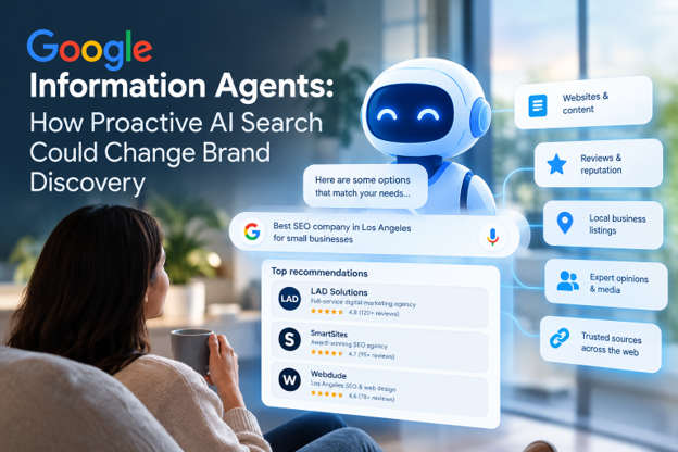 Google Information Agents: How Proactive AI Search Could Change Brand Discovery