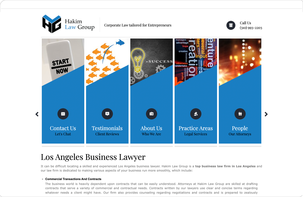 Case Study - Hakim Law Group