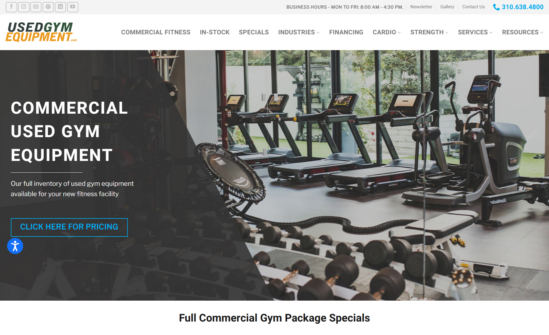 Case Study - Used Gym Equipment
