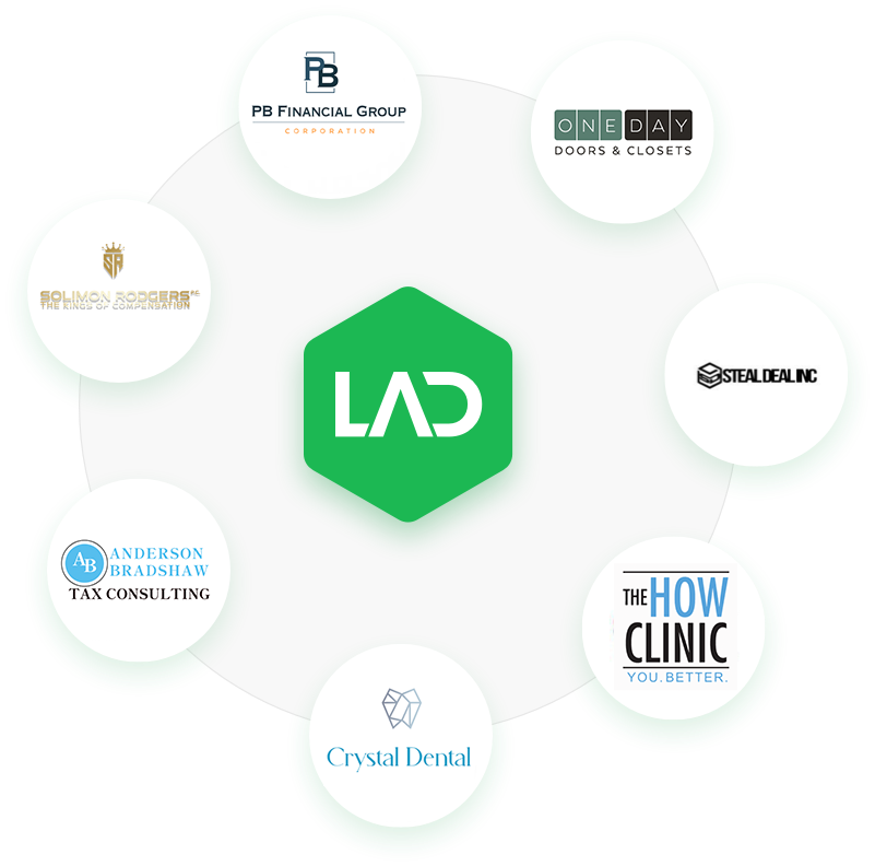 LAD Solutions Web Development & SEO Clients